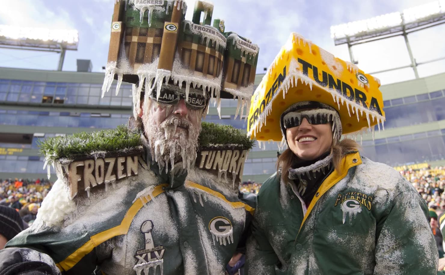 carnival - Packers Frozen G Frozen Tund Lam Beau Lambeau Froze Tundra Super Bow Xlv Tundr G Packers